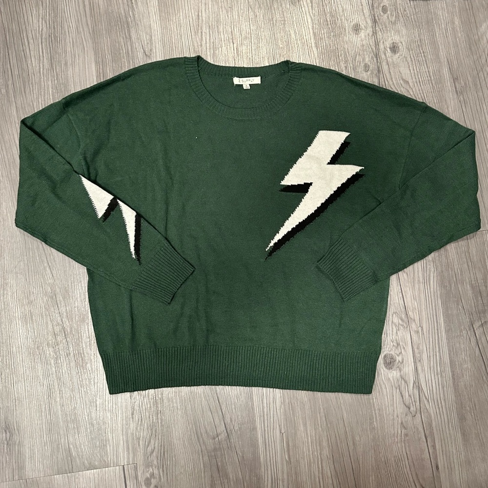 Z supply lightning bolt sweater
